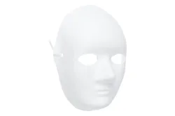 Glorex Papp-Maske Frau | 17 × 20.5 cm