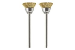Dremel Messingbürste 536 Stahldraht vermessingt Schaft-Ø 3.2 mm 26150536JA 2 St.