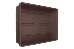 Videx Anzuchtschale Boden Taupe | 38 × 24 × 6 cm