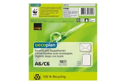Oecoplan Kuverts und Doppelkarten A6/C6 ivoire 10/10 Stk.