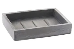 Diaqua - Seifenschale Cement zement, One Size, Gewittergrau