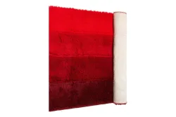 Spirella Badteppich Four Rot | 55 × 65 cm