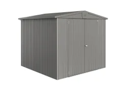 Biohort Gerätehaus Europa 4 Doppeltüre Quarzgrau