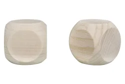 Rayher Holzwürfel FSC 100% | 4 cm | 2 Stück