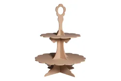 Rayher MDF Etagère 4-teilig | 45 × 35 × 25 cm