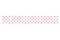 Rayher Washi Tape Kariert | 1.5 × 0.1 cm | 15 m