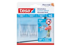 tesa® Klebehaken Transparent tesa Inhalt: 2 St.
