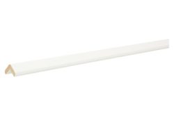 Winkelleiste Weiss 2400 x 17 x 17 mm