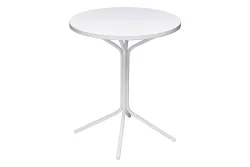 Schaffner Metall Pix Tisch Weiss | ⌀ 60 cm