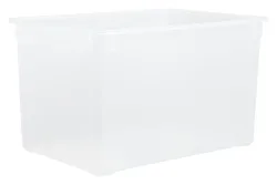 Rotho Clear Box ohne Deckel | 37.5 × 31.5 × 55 cm | 46 l