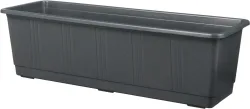 Geli Blumenkasten | Anthrazit | 49x17.5x14.5CM