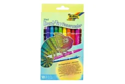 Folia Fasermaler 2 in 1 | 10 Stück