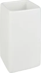 Spirella Zahnbecher Quadro Weiss | 10.5 × 6.5 × 6.5 cm