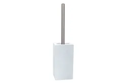 Spirella WC-Bürstengarnitur Quadro Weiss | 45 × 11.5 cm