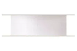Organza weiss mit Kante 25mmx4m