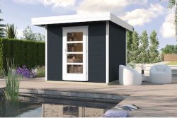 Weka Designhaus wekaLine 172 1, mit Einzeltür, anthrazit