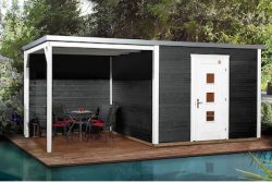 Weka Designhaus WekaLine 413 B Anthrazit | 5.5 × 2.5 m