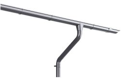 Weka Dachrinnenset Verzinkt | 400 cm