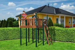 Weka Tabaluga Spielturm 816 D aus Holz | 167 × 160 cm