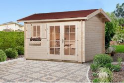 Weka Gartenhaus 163 | 2.5 × 3.8 m