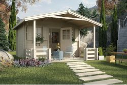 Weka Weekendhaus 138 B Natur | 5 × 4 m