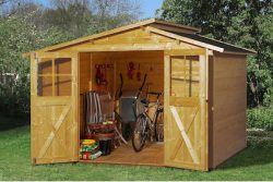 Weka Gartenhaus 323 Gr.4 | 2.5 × 3 × 2.3 m