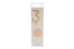 Wondercandle hipHIP HOORAY Gold 3
