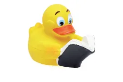 Lanco - Badeente Buch gelb, 37cm