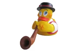 Lanco - Badeente Alphorn gelb, One Size