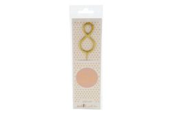 Wondercandle hipHIP HOORAY Gold 8