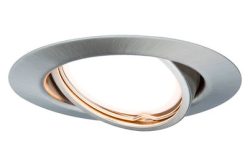 Paulmann 93412 Base Einbauleuchte LED GU10 5 W Eisen (gebürstet)