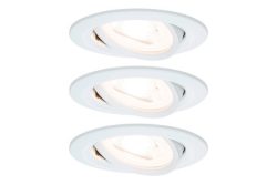 Paulmann 93431 Einbauleuchte 3er Set 19.5 W Weiß (matt)
