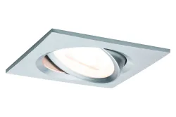 Paulmann LED-Einbaustrahler Coin Nova Quadratisch Aluminium | 6.5 W