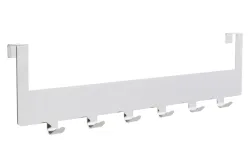 Siro Hakenleiste Türgarderobe Metall Chrom | 37.5 cm | 6 Haken