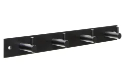 Siro Hakenleiste 2452 Metall Schwarz Matt | 322 mm