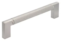 Siro Möbelgriff 2457 Metall Edelstahleffekt | 14 × 3 × 1.3 cm