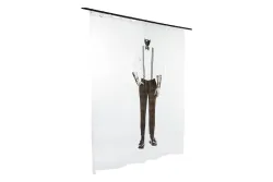 spirella - Duschvorhang, 180x200 cm, Black