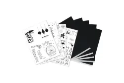 Rayher Transferpapier mit Vorlagen Weihnachten A4 | 5 Stück