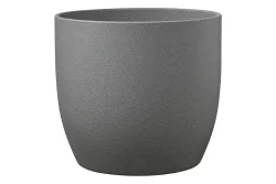 Soendgen Übertopf Basel Stone Dunkelgrau | ⌀ 21 cm