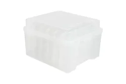 Rayher Aufbewahrungsbox mit 6 Innenboxen | 21 × 18.5 × 14 cm