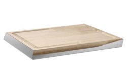 Forge Adour Plancha-Deckel mit Schneidbrett 34 x 44 cm