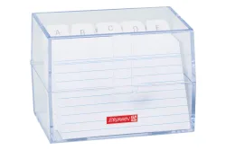 Brunnen Karteibox A7 transparent
