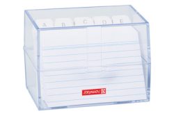 Brunnen Karteibox A7 transparent