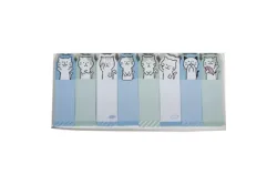 Rayher Memo-Stickers Kleine Katze | 5.3 × 1.5 cm | 8 Motive × 15 Blatt