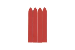 Rayher Siegelwachs-Sticks in Orange-Rot | 4 Stück