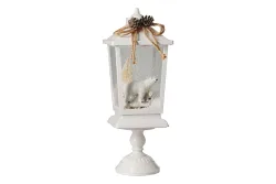 LED Laterne 45cm schneidend mit Bärfigur