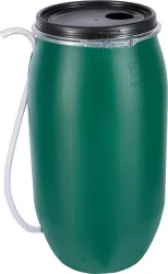 Faserplast Gartenfass | Grün | 150l