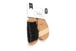 I AM Creative Geschenkanhänger Natur Rund | 5-7 cm | 30 Stück