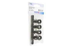 Glorex Metall-Scharnier-Clips | 5 cm | 4 Stück