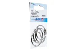 Glorex Ringverschluss Eisen | 37 mm | 4 Stück